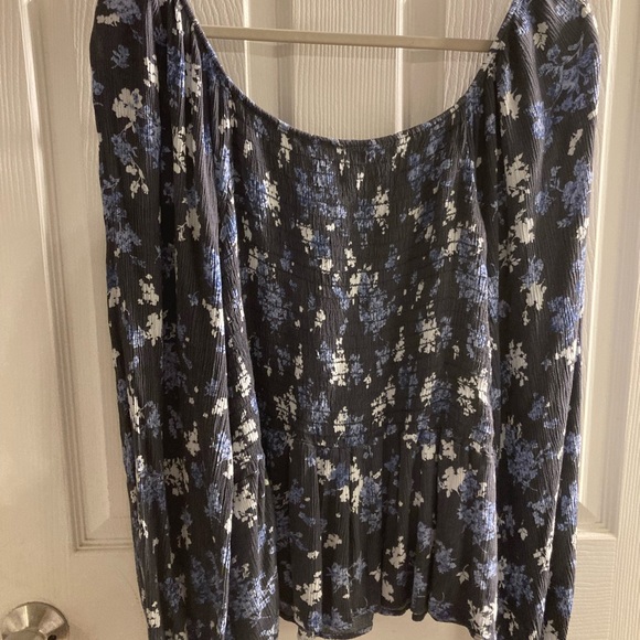 White birch 2X blouse - Picture 2 of 5